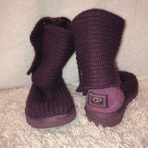UGG CLASSIC CARDY PURPLE